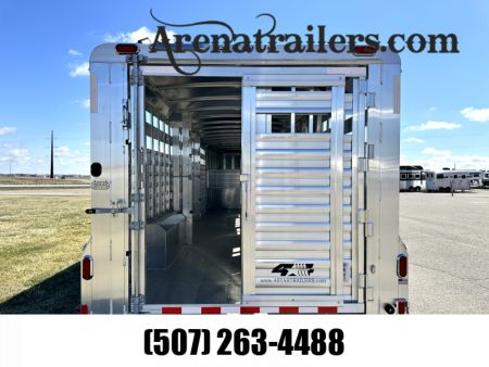 New 2024 4-Star Trailers 28' Stock / Stock Combo Trailer