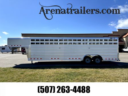 New 2024 4-Star Trailers 28' Stock / Stock Combo Trailer