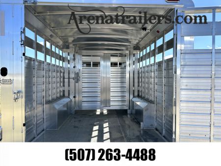 New 2024 4-Star Trailers 28' Stock / Stock Combo Trailer