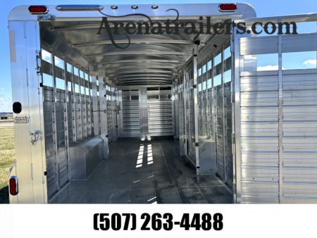 New 2024 4-Star Trailers 28' Stock / Stock Combo Trailer