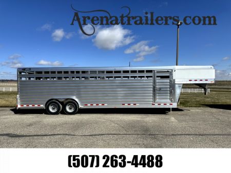 New 2024 4-Star Trailers 28' Stock / Stock Combo Trailer
