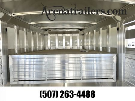 New 2024 4-Star Trailers 28' Stock / Stock Combo Trailer