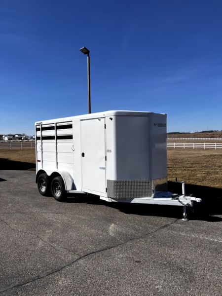 New 2024 Titan Trailers 2H BP Primo Horse Trailer