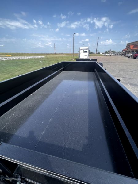 New 2023 Delta Mfg 16' x 84" x 24" 27LPD Dump Trailer