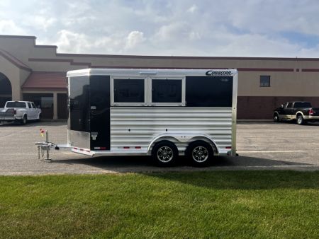 New 2024 Cimarron Trailers 2H BP RTG Horse Trailer