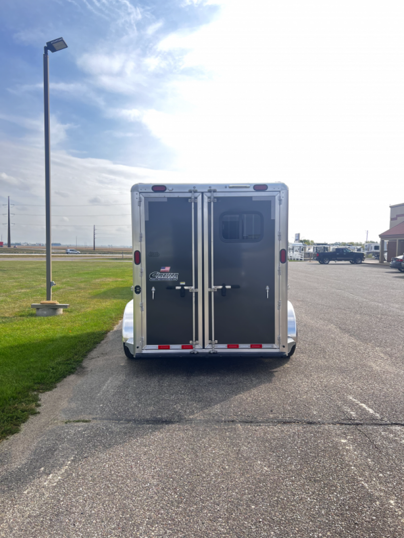 New 2024 Cimarron Trailers 2H BP RTG Horse Trailer