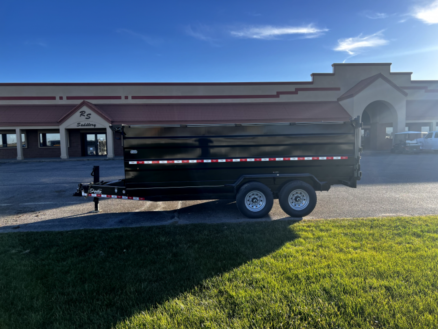 New 2024 Delta Mfg 27NBD 16' x 84" x 48" Dump Trailer