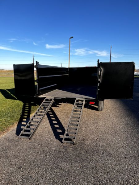 New 2024 Delta Mfg 27NBD 16' x 84" x 48" Dump Trailer