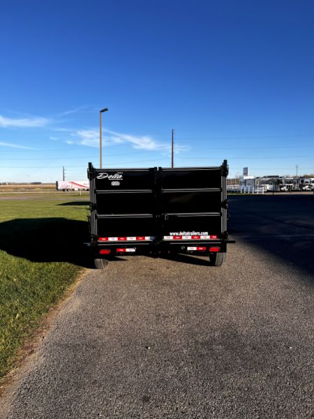 New 2024 Delta Mfg 27NBD 16' x 84" x 48" Dump Trailer