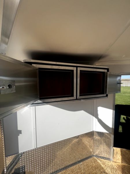 New 2023 Ameralite ATST725TA3 7' x 25' All-Aluminum Snowmobile Trailer