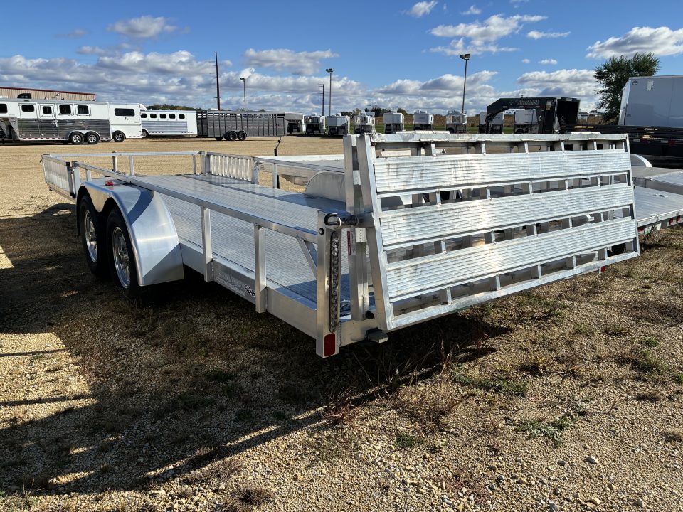 New 2023 Rance Aluminum Trailers RRU6520TA2 Flatbed Trailer