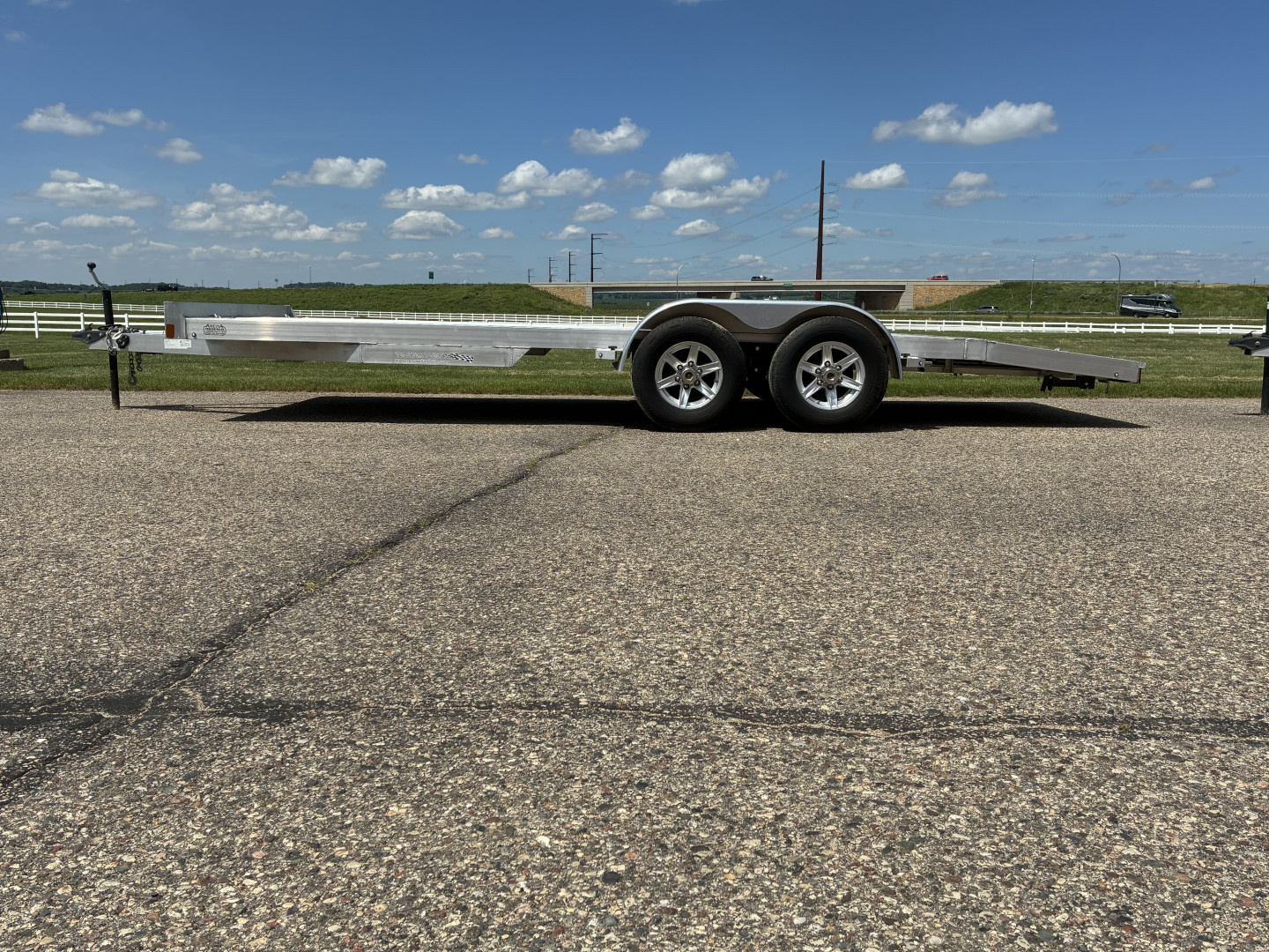New 2023 Rance Aluminum Trailers RROCH720TA3 Flatbed Trailer