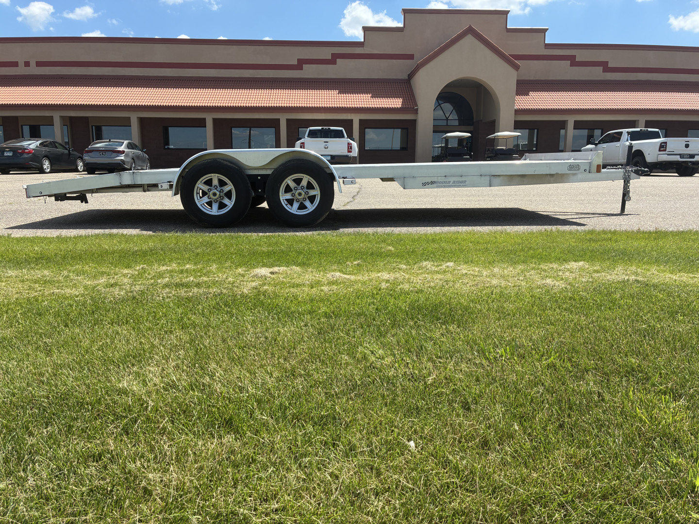 New 2023 Rance Aluminum Trailers RROCH720TA3 Flatbed Trailer