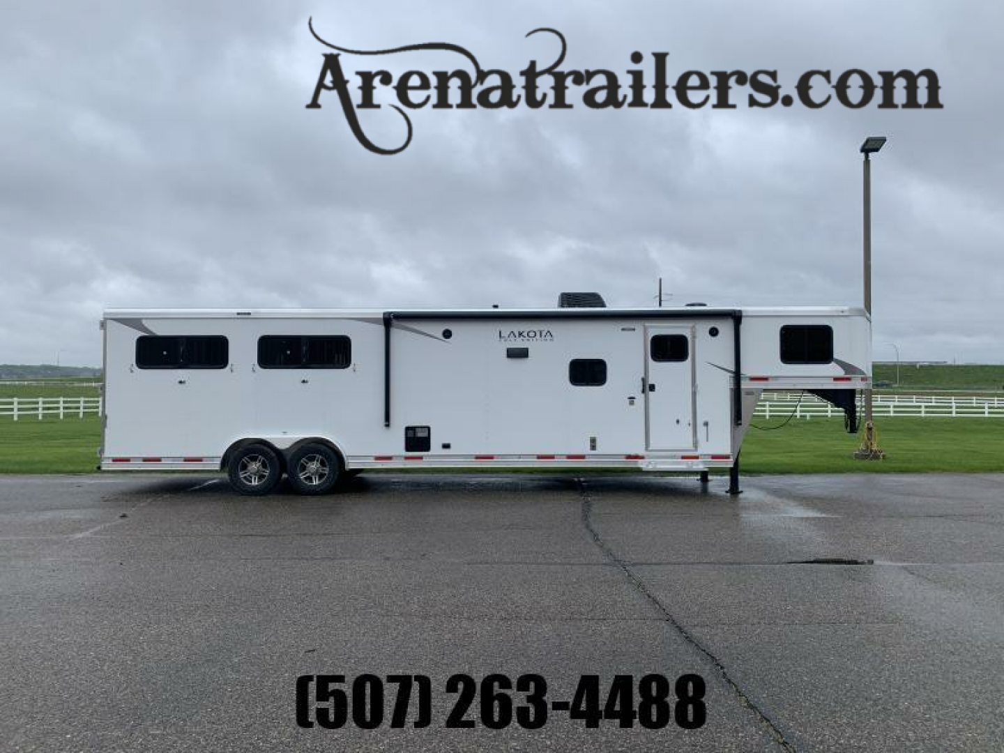 New 2023 Lakota 4 Horse 13' LQ Colt Horse Trailer