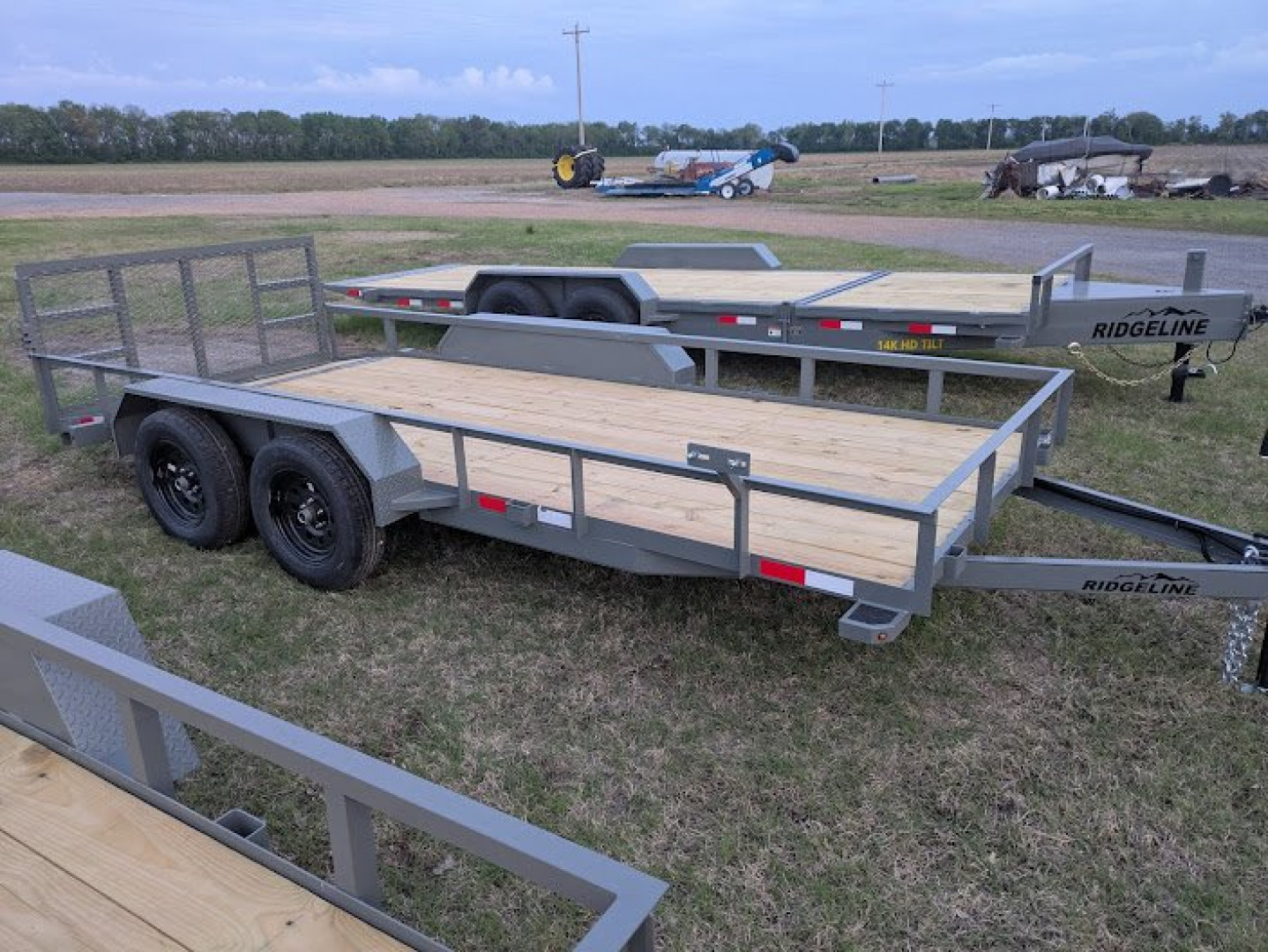 New 2025 Ridgeline TA7610 Utility Trailer