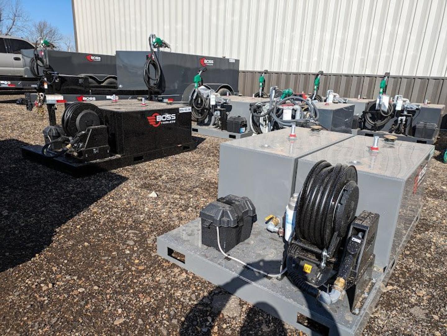 New 2025 Boss Trailers Fuel Skid