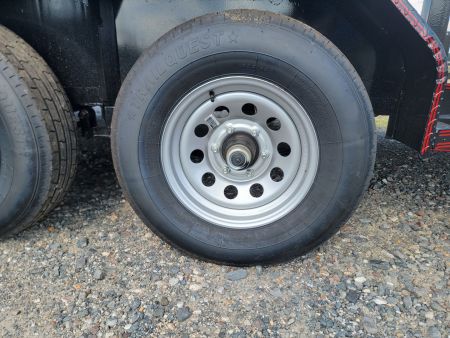 New 2025 Double A Trailers Trailers 18' x 83" Pipe Top with 5200 lb axles