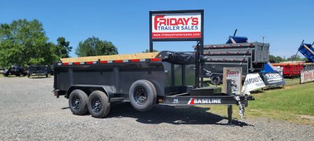 New 2025 Baseline by Diamond C HDU207 14' X 82  Dump Trailer Dump Trailer