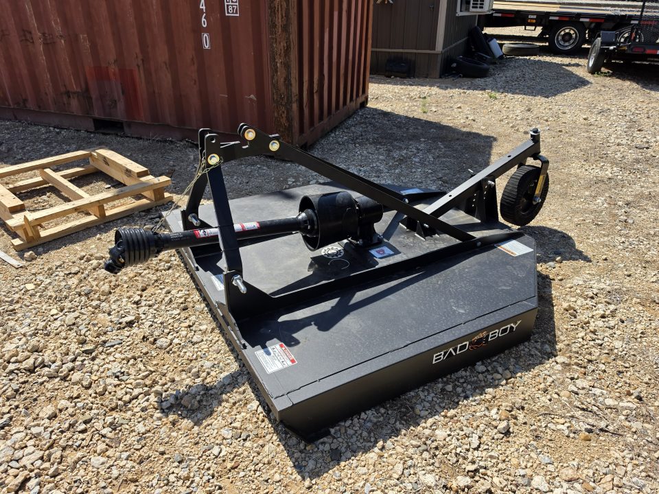 New 2026 Bad Boy 5' Rotary Cutter Implements