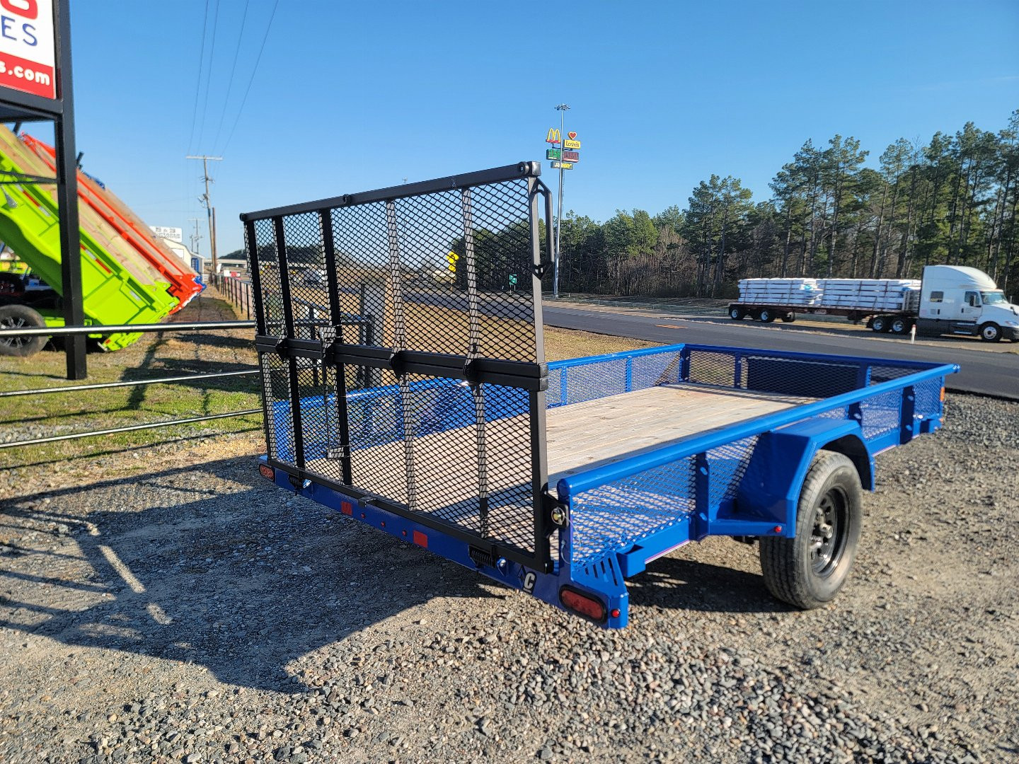 New 2025 Diamond C Trailers PSA135 12'x77" Single Axle Trailer Utility Trailer