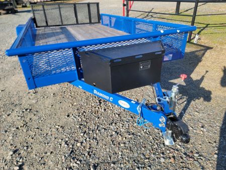 New 2025 Diamond C Trailers PSA135 12'x77" Single Axle Trailer Utility Trailer