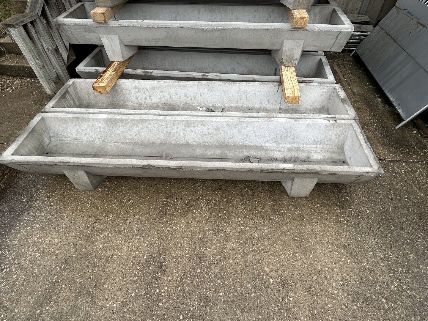 New 10' Concrete Grain Bunk