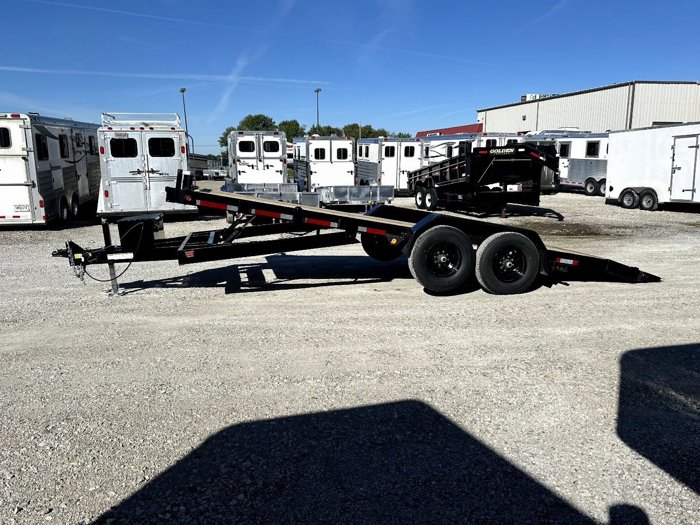 New 2027 Quality Steel and Aluminum 83"x20' Tilt Equipment Trailer