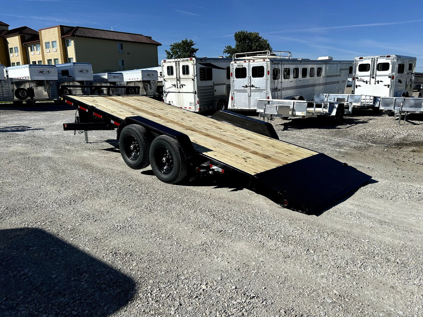 New 2027 Quality Steel and Aluminum 83"x20' Tilt Equipment Trailer