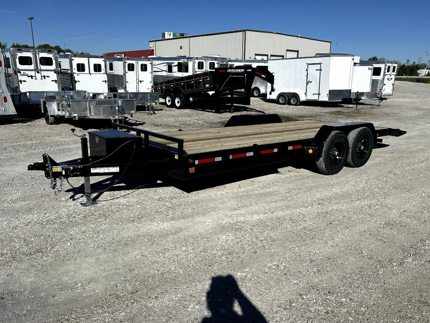 New 2027 Quality Steel and Aluminum 83"x20' Tilt Equipment Trailer