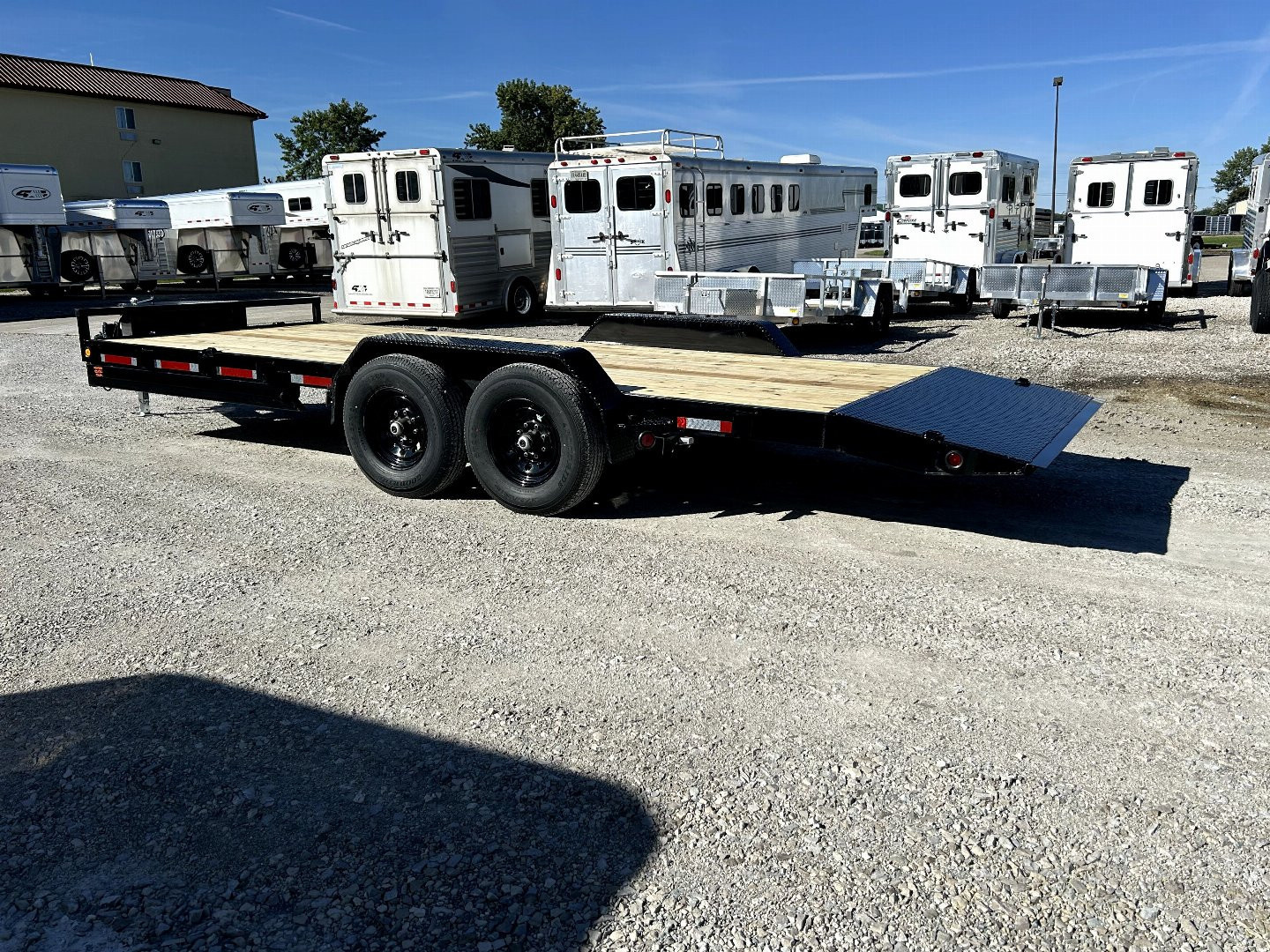 New 2027 Quality Steel and Aluminum 83"x20' Tilt Equipment Trailer