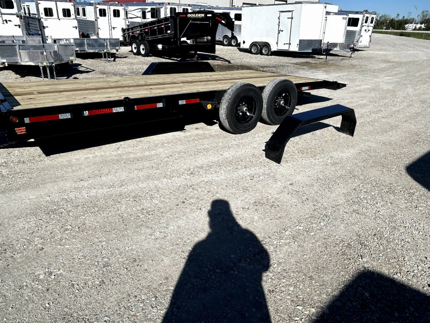 New 2027 Quality Steel and Aluminum 83"x20' Tilt Equipment Trailer