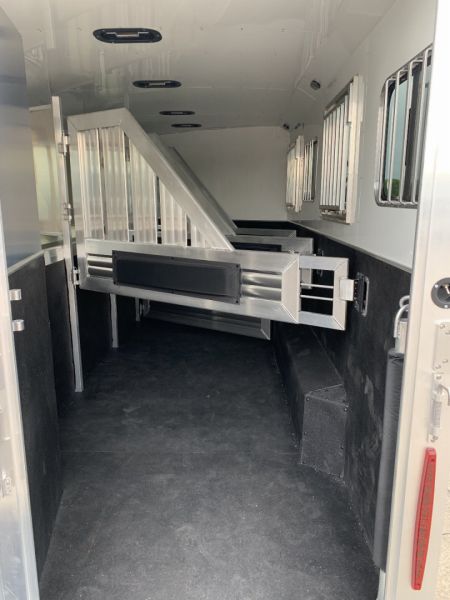 New 2024 Adam 4 Horse Slant Load Horse Trailer