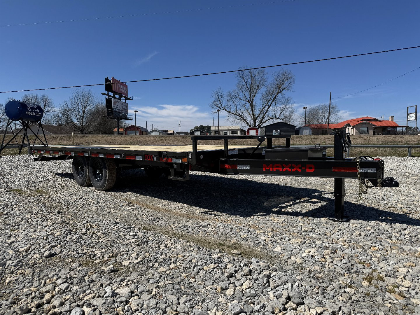 New 2025 MAXXD TOX10222 Tilt Trailer (22X102) Powered