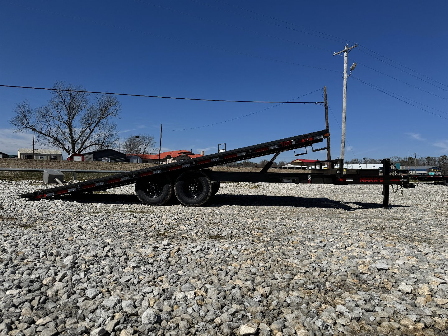 New 2025 MAXXD TOX10222 Tilt Trailer (22X102) Powered