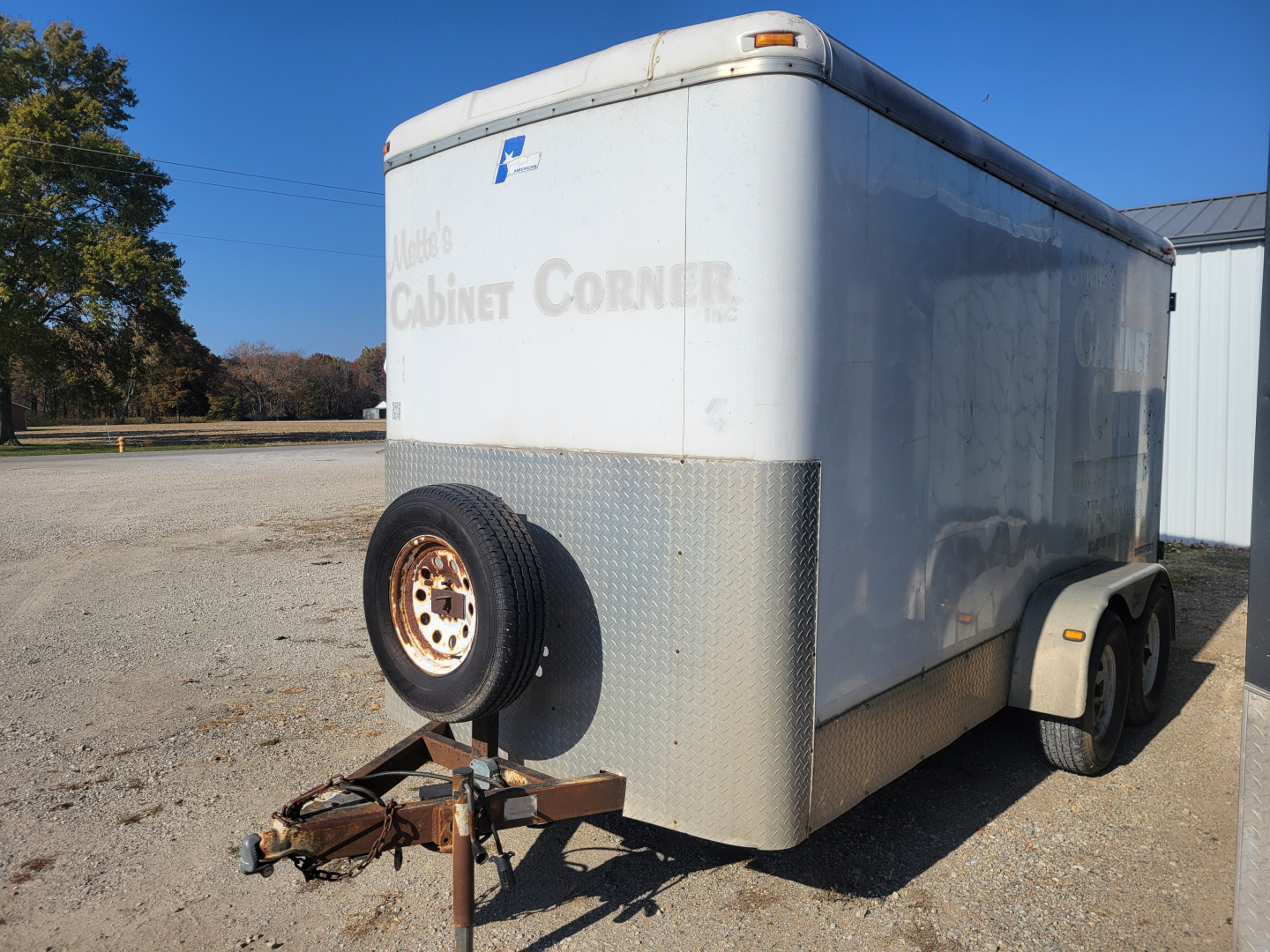 Used Rental - 2002 Pace American 6x14 Cargo / Enclosed Trailer