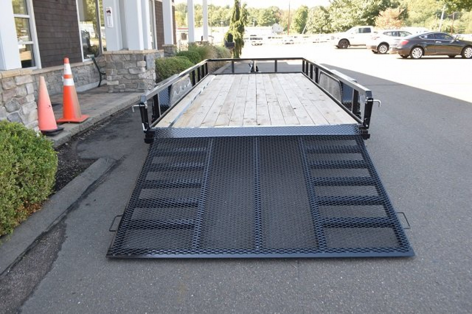New Sure-Trac 7′ X 16′ OPEN LANDSCAPE TRAILER 7K