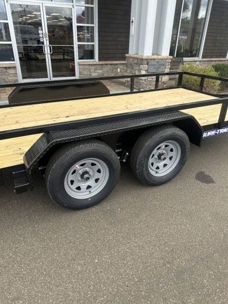 New Sure-Trac 7′ X 14′ OPEN LANDSCAPE TRAILER 7K