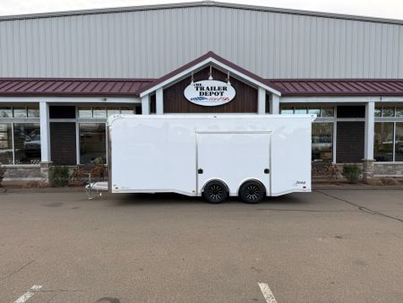 New ATC 8’6″ X 20′ ROM ENCLOSED CAR HAULER WITH ESCAPE DOOR 9.9K