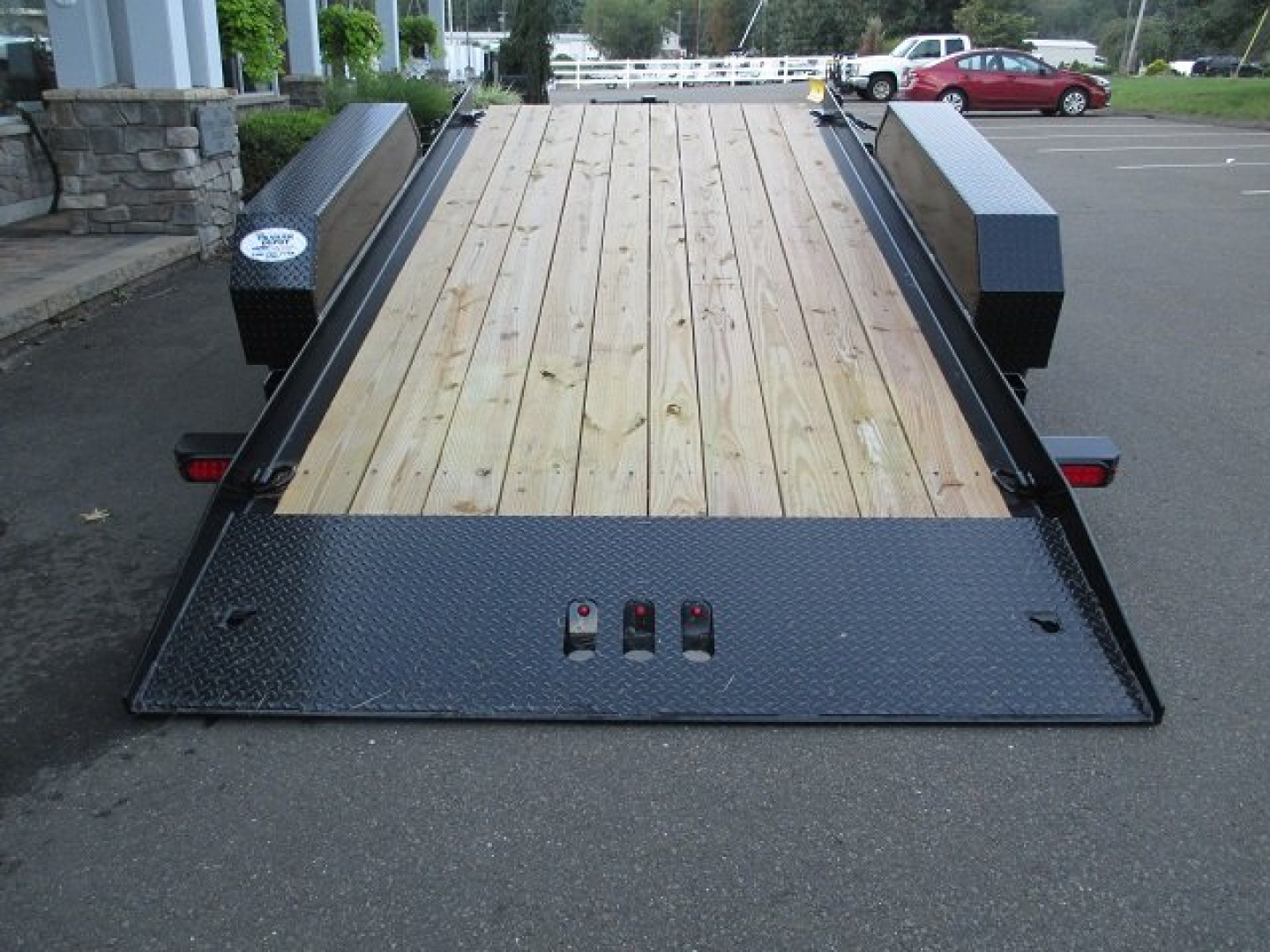 New CAM Superline 6’9″ X 21′ SPLIT TILT EQUIPMENT HAULER 15.4K