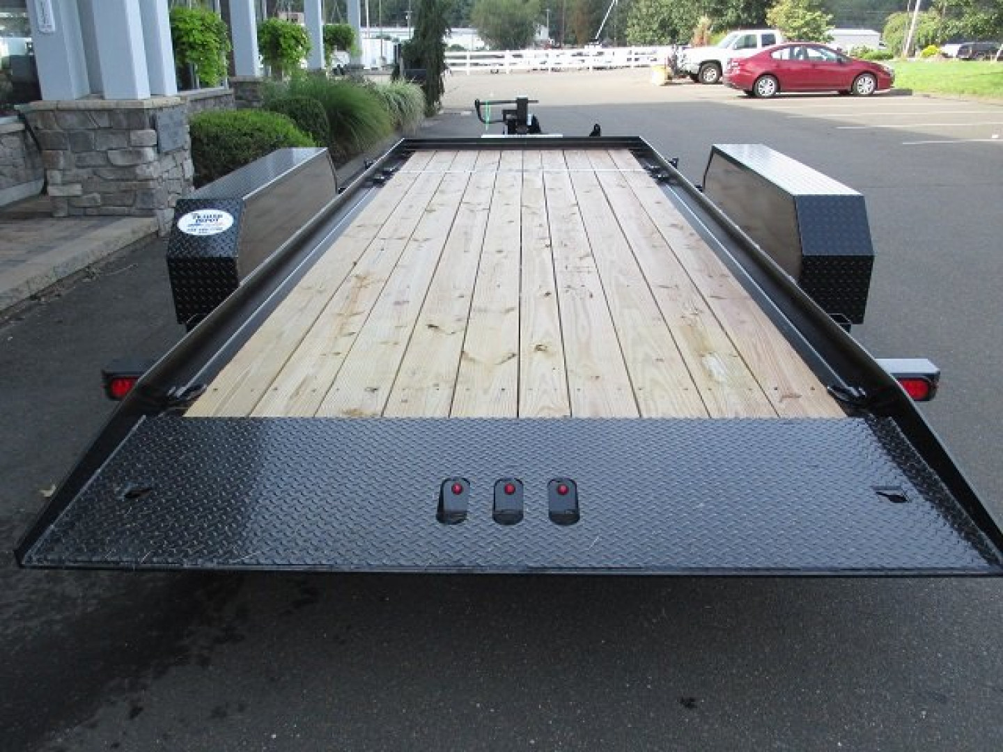 New CAM Superline 6’9″ X 21′ SPLIT TILT EQUIPMENT HAULER 15.4K