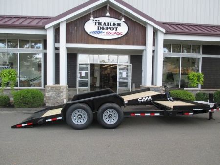 New CAM Superline 6’9″ X 21′ SPLIT TILT EQUIPMENT HAULER 15.4K