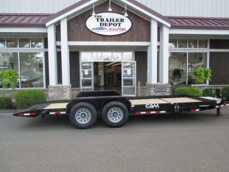New CAM Superline 6’9″ X 21′ SPLIT TILT EQUIPMENT HAULER 15.4K