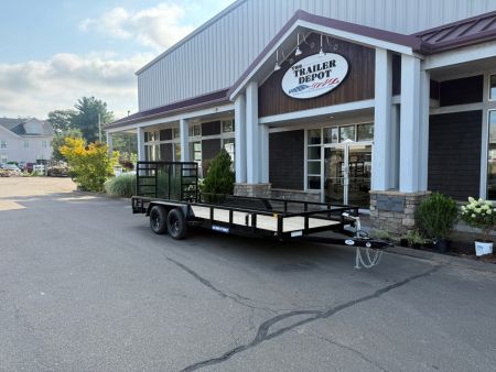 New Sure-Trac 7′ X 18′ OPEN LANDSCAPE TRAILER 7K