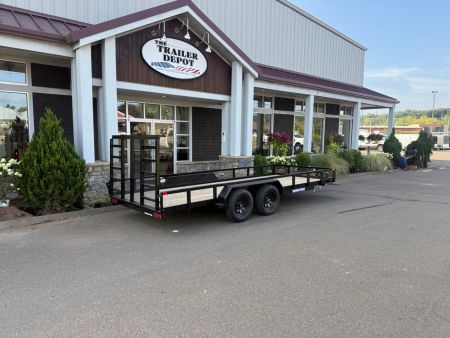 New Sure-Trac 7′ X 18′ OPEN LANDSCAPE TRAILER 7K