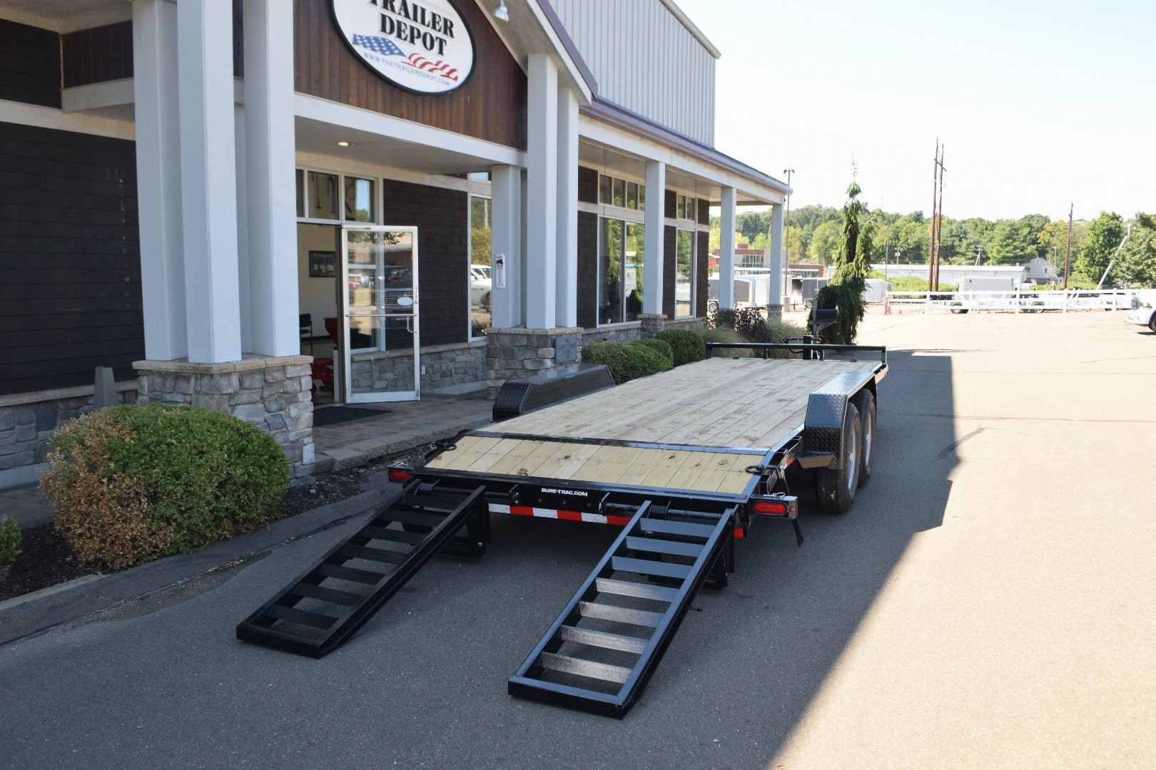 New Sure-Trac 7′ X 20′ EQUIPMENT TRAILER 14K
