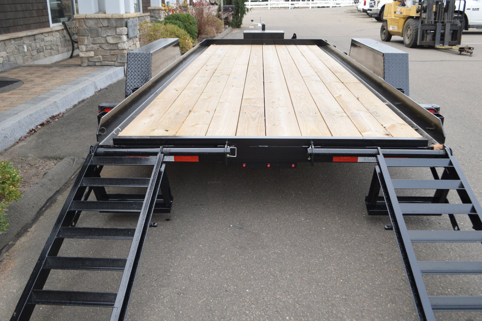New CAM Superline 6’8″ X 18′ EQUIPMENT TRAILER 9.9K