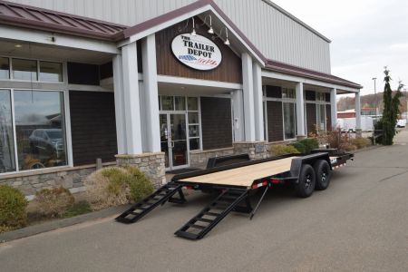 New CAM Superline 6’8″ X 18′ EQUIPMENT TRAILER 9.9K