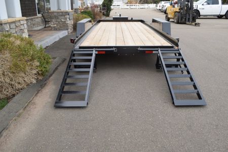 New CAM Superline 6’8″ X 18′ EQUIPMENT TRAILER 9.9K