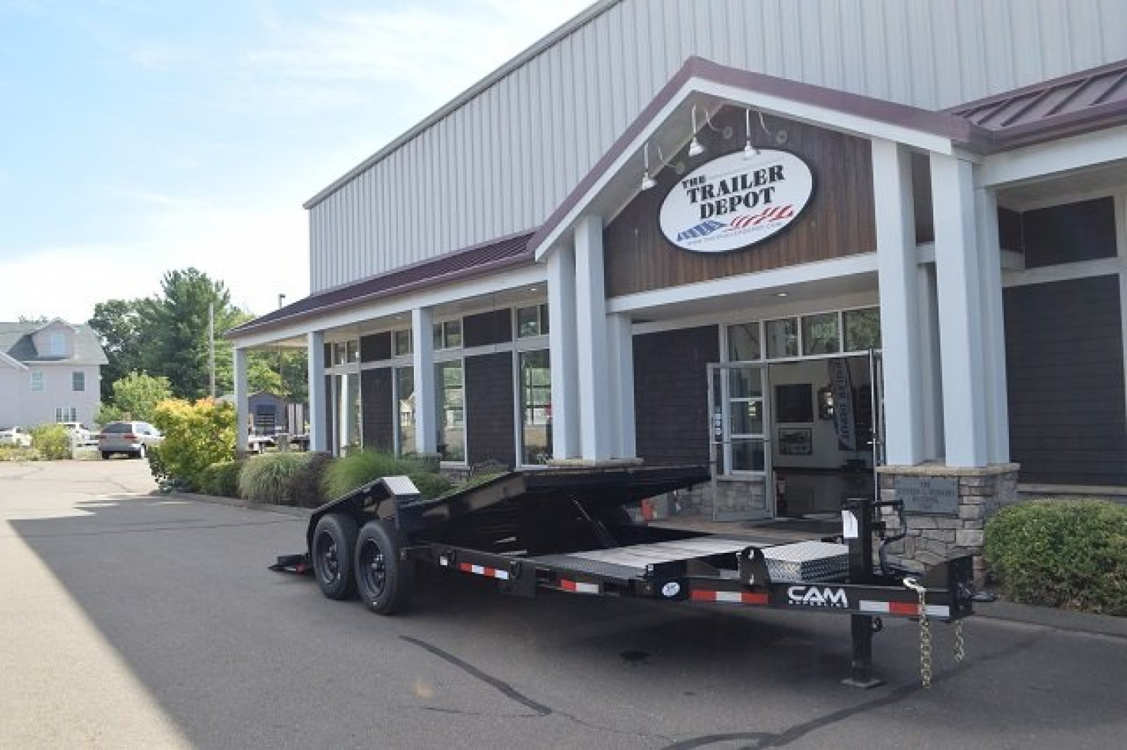 New CAM Superline 6’11″ X 20′ EXTRA WIDE SPLIT TILT EQUIPMENT HAULER 17.6K
