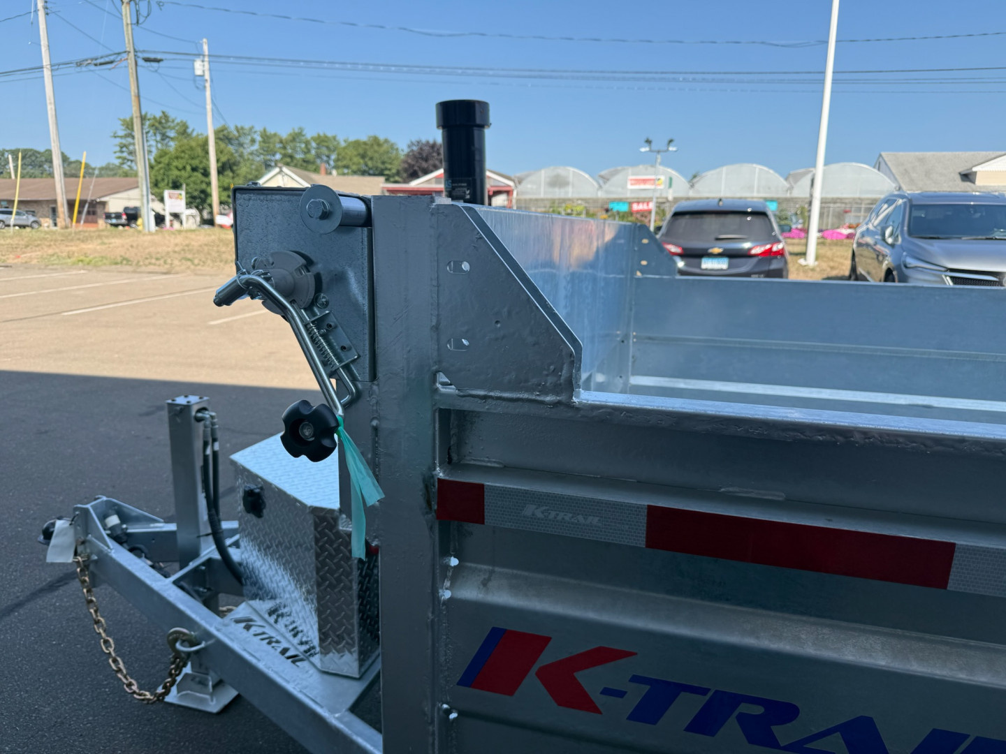 New K-Trail 6'10" x 14' Heavy Duty Dump Trailer 14K